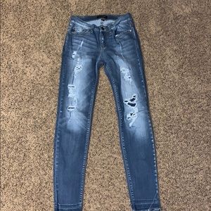 Judy Blue, distressed, skinny jean